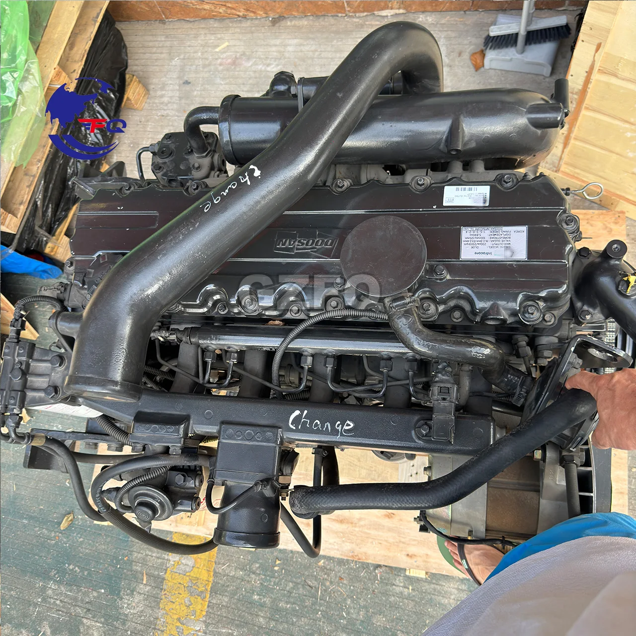 New original construction machinery engine DL06 Doosan engine assembly suitable for Doosan excavators