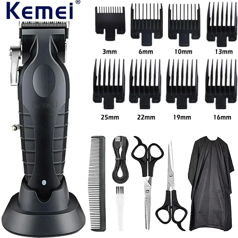 Kemei Haarschneidemaschine Kit KM-2296 KM-2299 KM-1102 Elektrische Haarschneidemaschine für Herren Professionelle Haarschneidemaschine für Männer