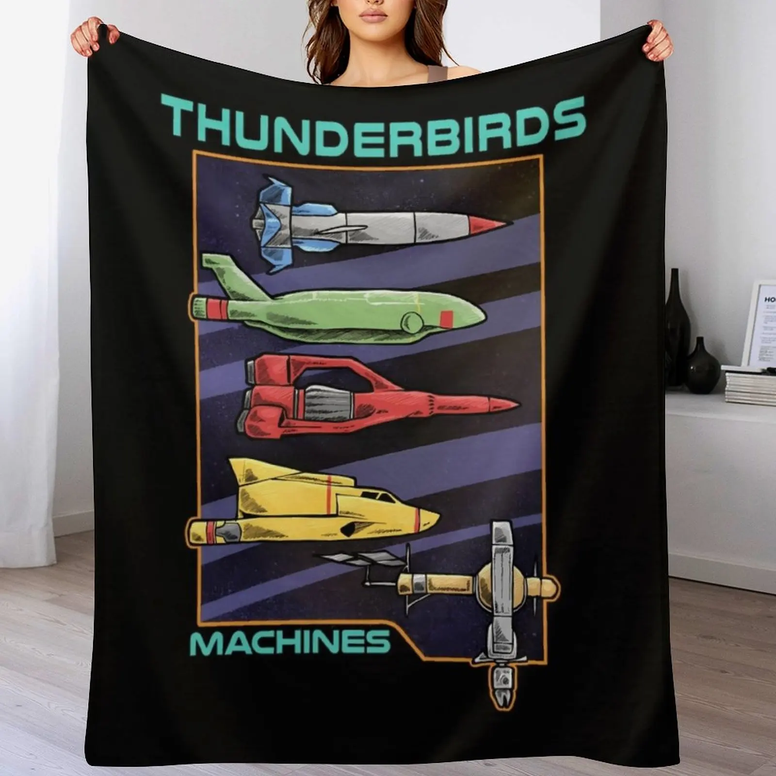 Coperta da lancio Thunderbirds Machines