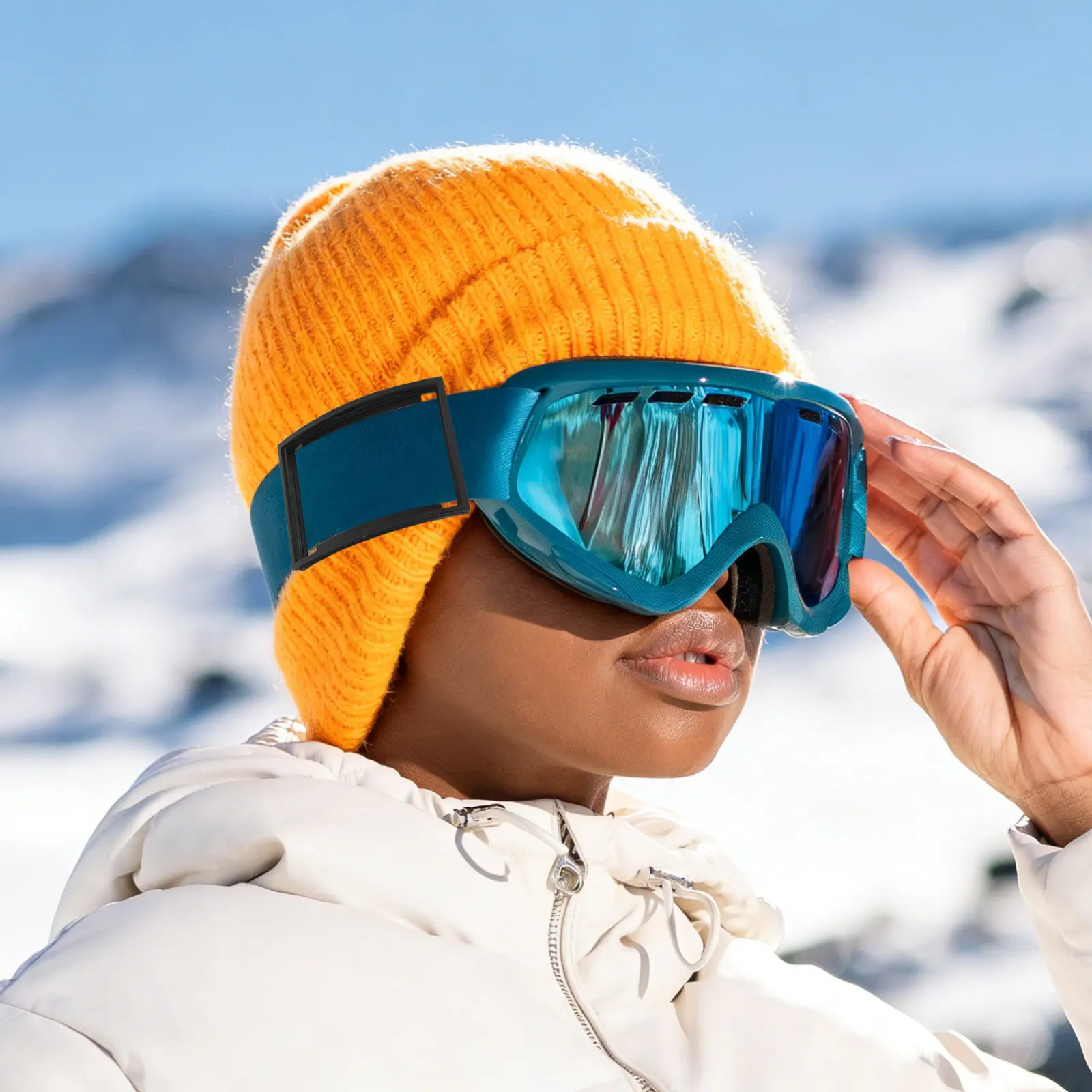 

2Pcs Ski Pass Holder Visor Ski Goggles Clip Secure Lift Ticket Holder Snowboard Snow Sports Skiing Accessories