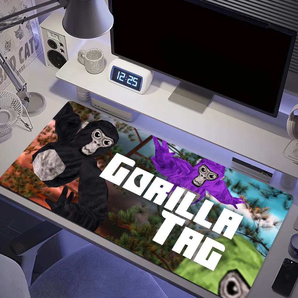 G-Gorilla Tag Game Mouse Pad Desk Mat Large Non-slip Anti-fray Keyboard Ergonomic Office Rubber PC Home Custom