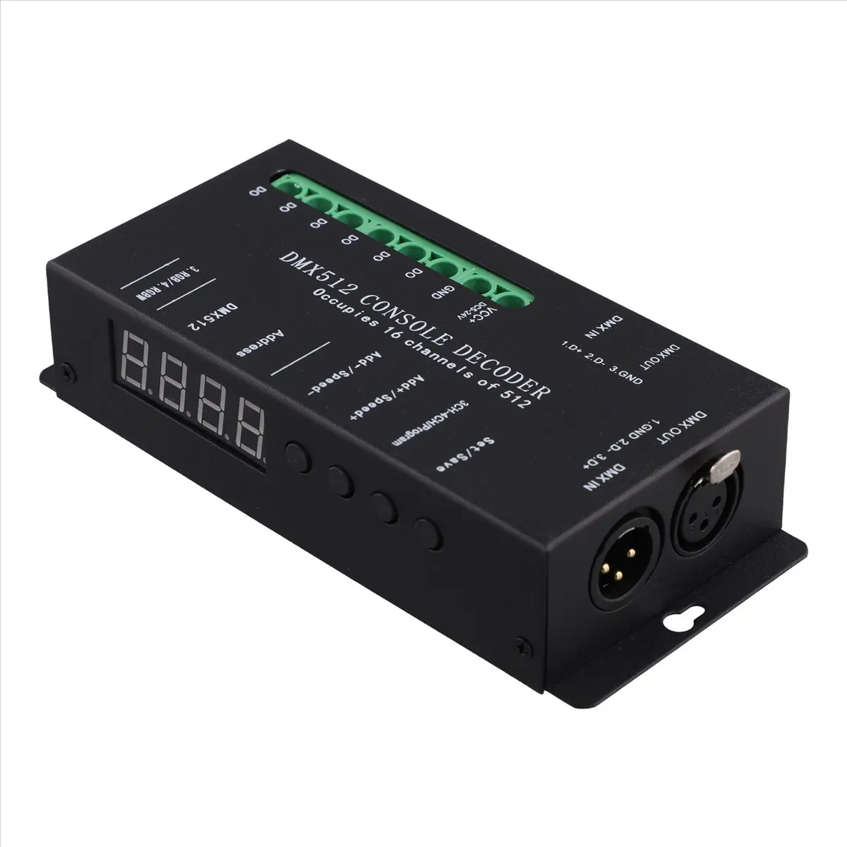 A85P DMX-SPI Color Controller Water Light Strip Connected LED DMX512 Console Intelligent Lighting Decoder