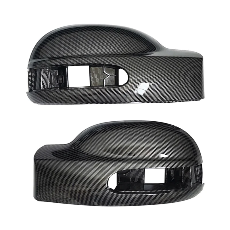 

Car Carbon Fiber Rearview Side Glass Mirror Cover Trim Rear Mirror Covers Shell for Mercedes-Benz Viano W639 2003-2010