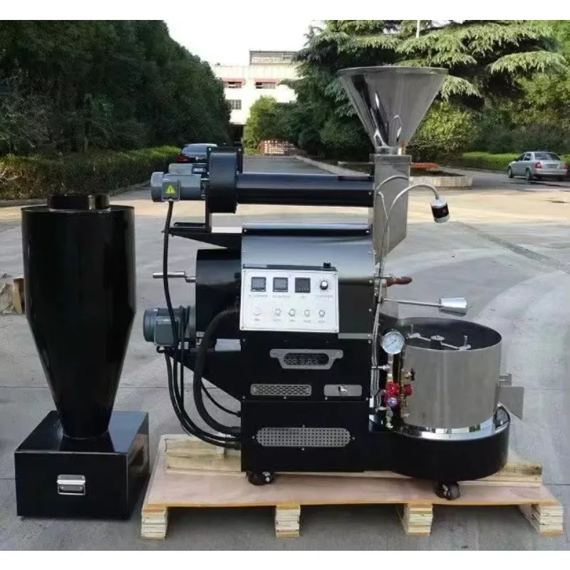 1kg Coffee Roaster With Household Gas/Electric Commercial Coffee Roaster Artisan Software Connected Coffee Bean Roasting Machine