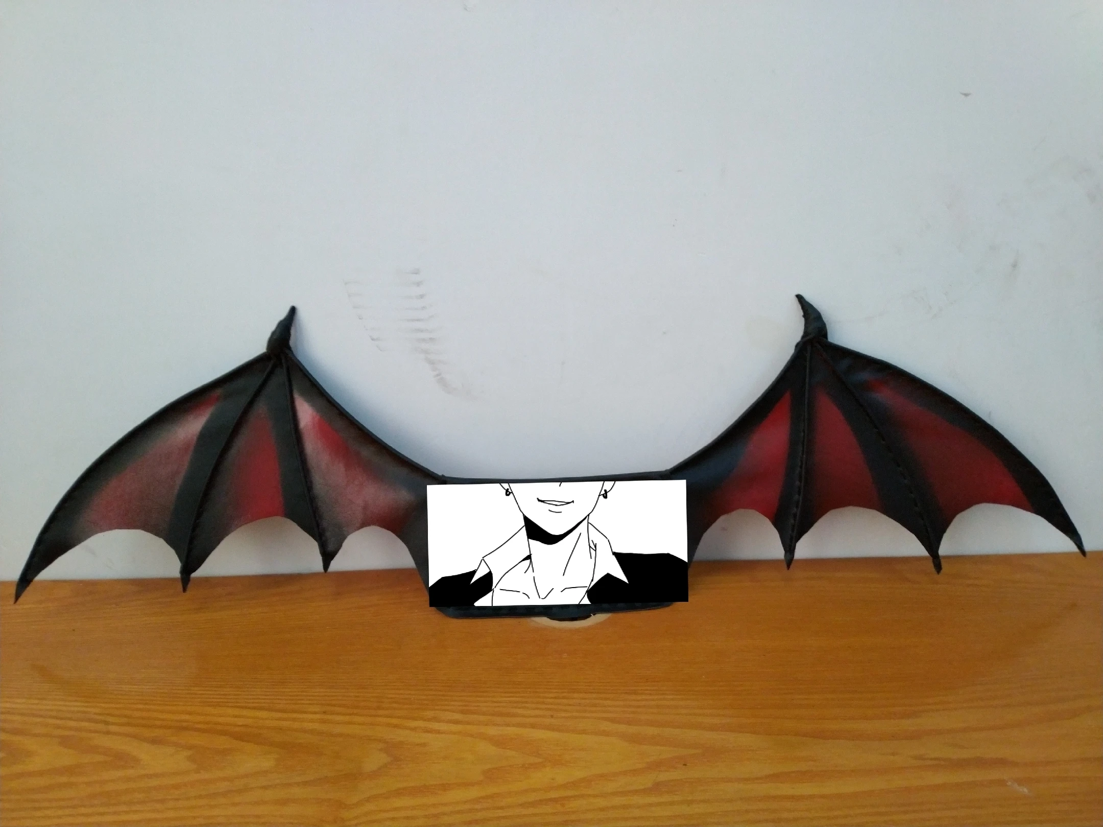 Demon Wings Halloween Wings COS Anime Props Leather Handmade