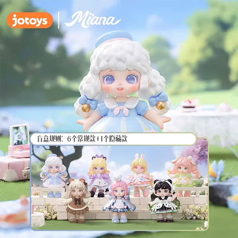 Miana Tea Party in The Forest Series Action Figure Genuine Kawaii Model Guess Bag Birthday Gift Collection for Girls Toy