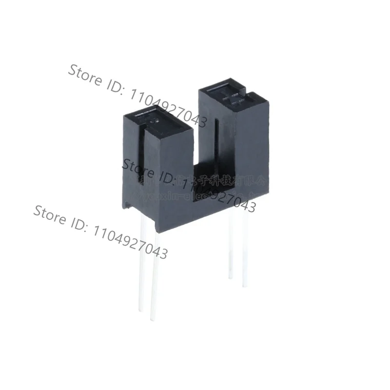 10Pcs plug-in ITR9608 infrared photoelectric switch, photoelectric sensor, slot type optocoupler