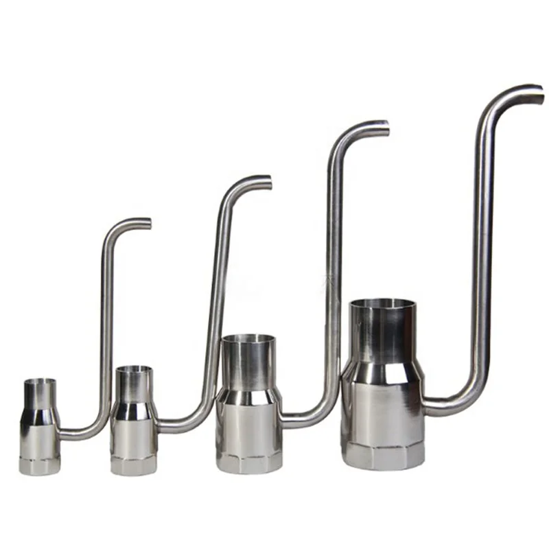 

Landscape Equipment Spring Gushing Nozzle Stainless Steel Foam Nozzles Wide Type Belt Tube Fountain Bubbler Jets Nozzle