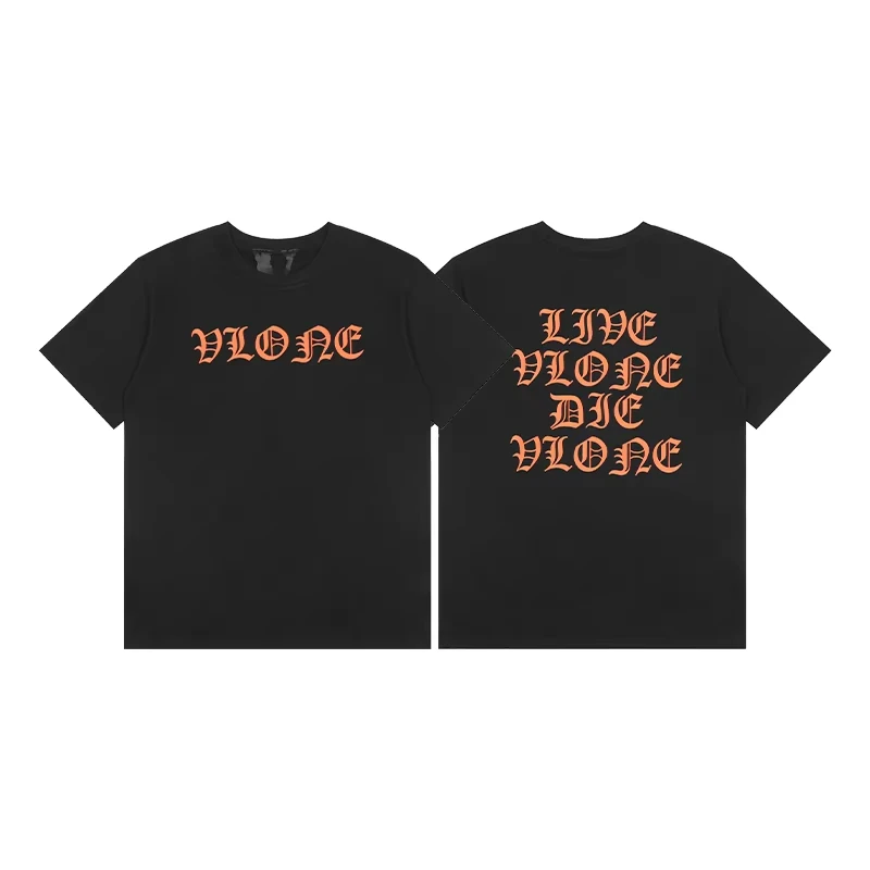 VLONE FOG American High Street Peace Dove Classic Men and Women Couple Joint T-shirt Limited Large V Short Sleeve T-shirt