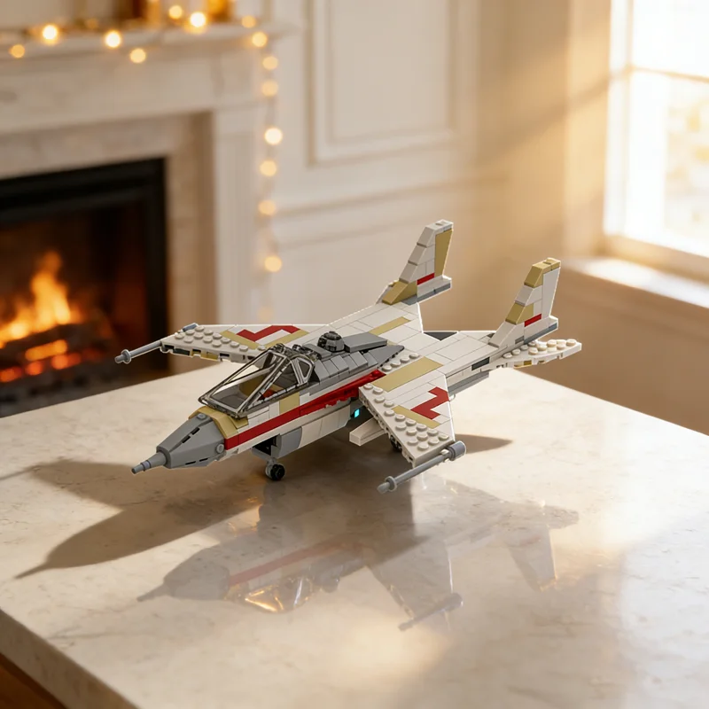 

320 шт. MOC P Xwing Mashup Star Battle Модель Строительные блоки Архитектура Идея игрушек Творческое образование Рождественские подарки Кирпич Дети