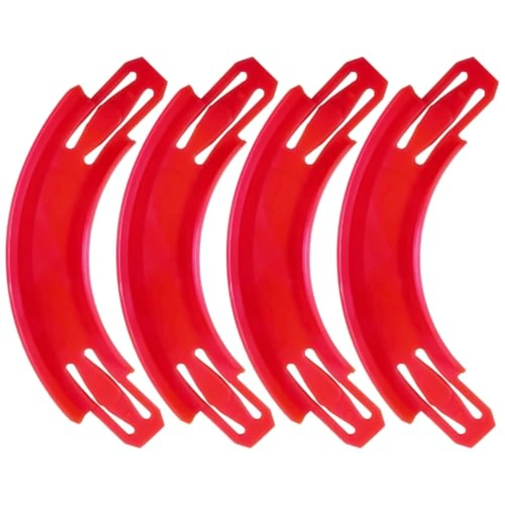 Car Corner Track Connector 90 Degree Banked Turn Car Abs Racetrack Connectors Tracks Building Accessories For Kids Toddler