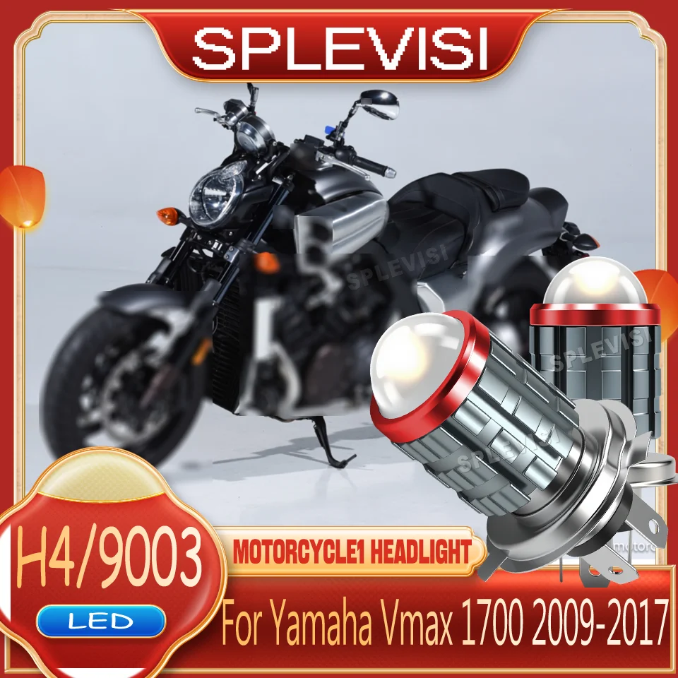 

No Dark Delay Fast-Start Plug and Play Motorcycle Headlight for Yamaha Vmax 1700 2009 2010 2011 2012 2013 2014 2015 2016 2017