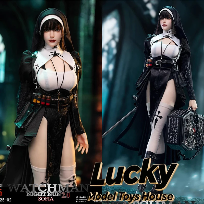 

In Stock LS2025-02A Deluxe Version 1/6 Watchman Night Nun 2.0 Sofia Articulated Action Figure Collection Display 12" Soldier