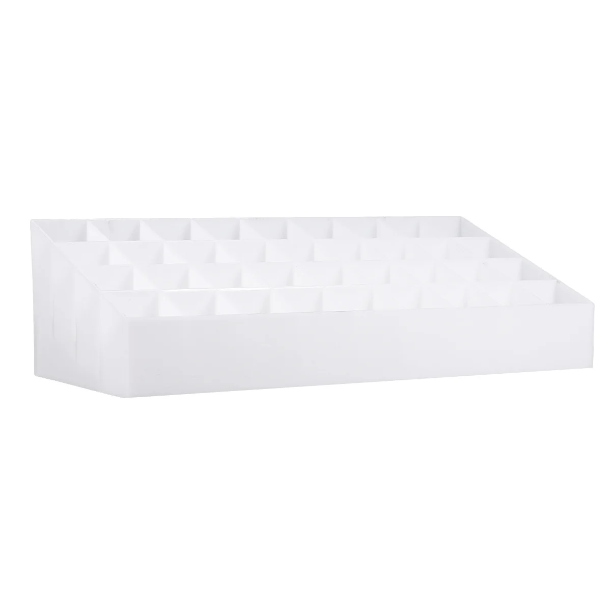 

36 Slots Lipstick Storage Holder Space-Saving Durable Organizer for Lipsticks Rings Earrings Makeup Storage Box