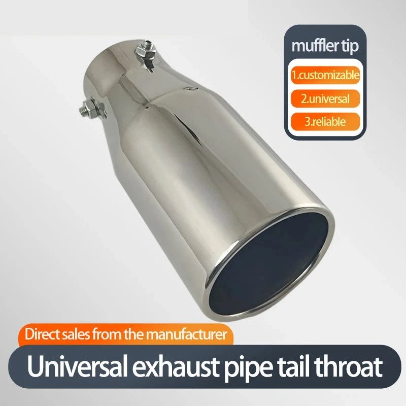 

For REIZ original car tailpipe 5.2-5.8CM, car tailpipe stainless steel tailpipe