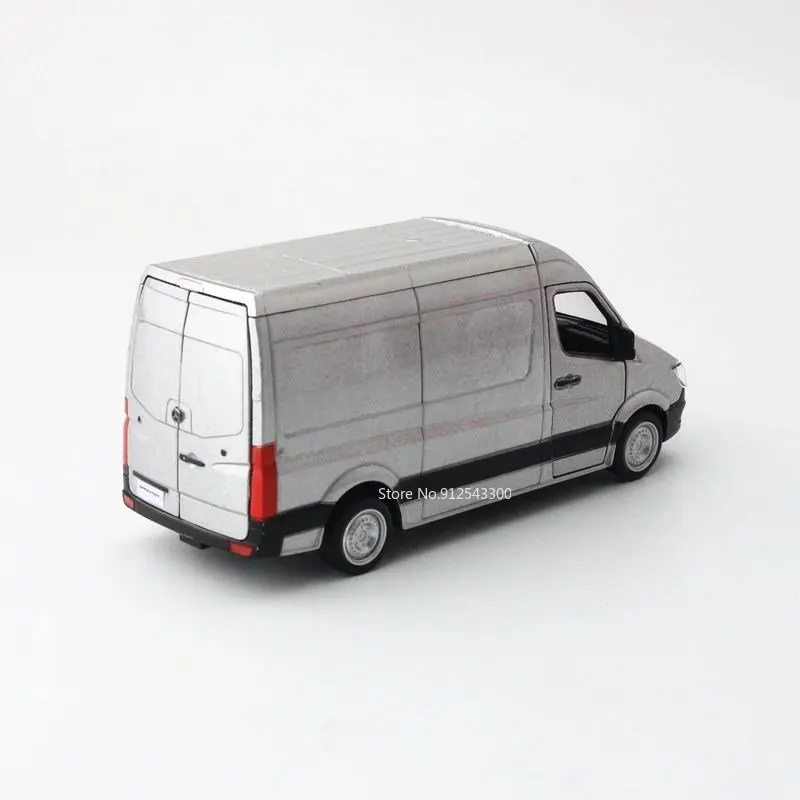 RMZ City 1/36 Mercedes Benz Sprinter Toy Miniature MPV Car Model Alloy Diecasts Vehicles Pull Back Doors open Car for Boy Gift