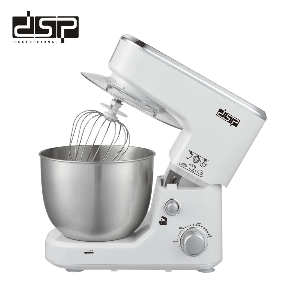 DSP Stand Mixer Of 5L Commercial Food Mixer With Stainless Steel Bowl For Home Use And Bakery Making