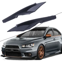 2pcs Car Front Windshield Cowl Trim Cover Panel ABS Accessories 7405A191 7405A192 For Lancer For Evo 2008-2017