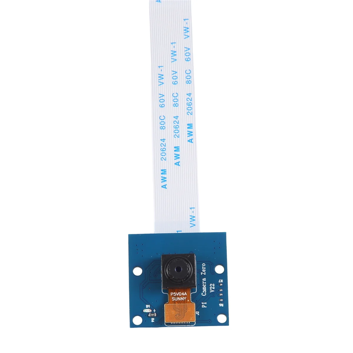 N82R 5 Megapixels 1080P Sensor OV5647 Mini Camera Module with 6 Inch 15 Pin Cable for Raspberry Pi Zero / 2W / W / 5 ,Blue