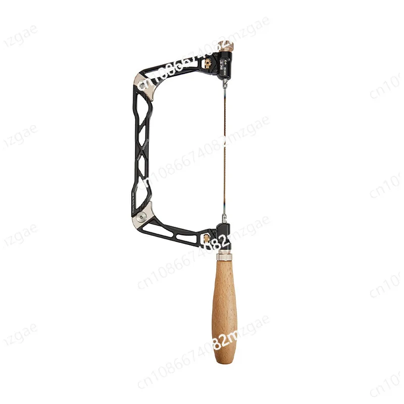 

Пила для фигурной резки Latte Saw Curve, для самостоятельной обработки древесины, для создания дуг, для соединений «ласточкин хвост» и шип-паз, авиационный алюминий, KM19