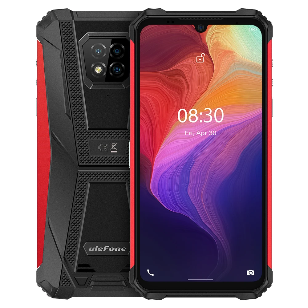 ulefone Armor 8 Pro-8gb Best Mobile Phones Grade Rugged Phone Oem Ip68 Explosion Proof Celular Intrinsically safe cell