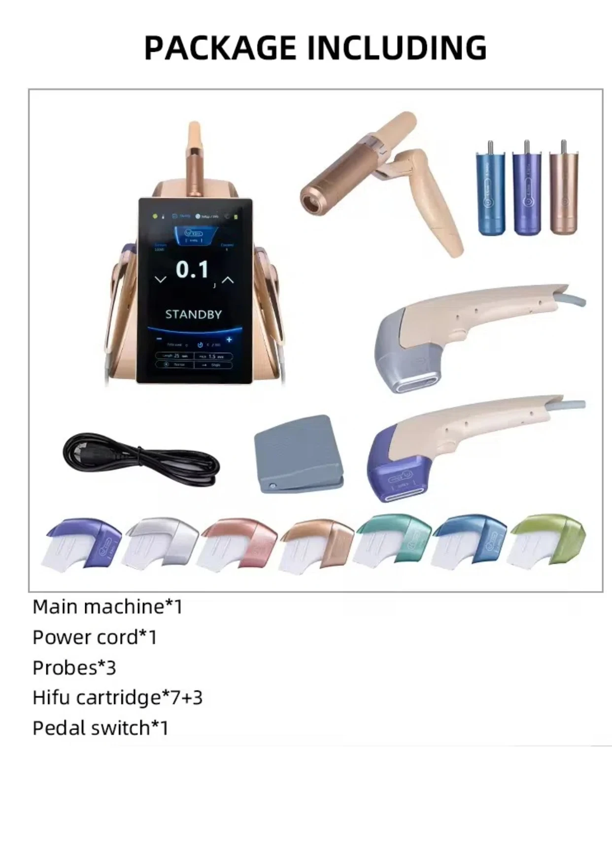 Professional Portable 12D HIFU Double-sided Lifting And Firming Anti-aging Firming Machine