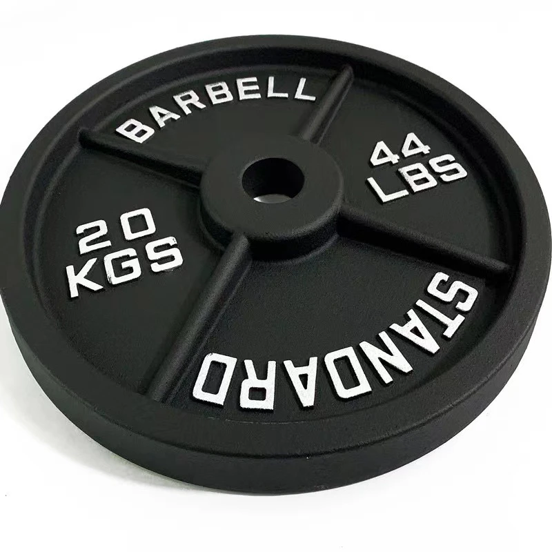 

Painted Barbell Plates Wholesale High Quality Competition Weightlifting Cast Iron Bumper Plate Gym Equipment Barbell Weight Disc