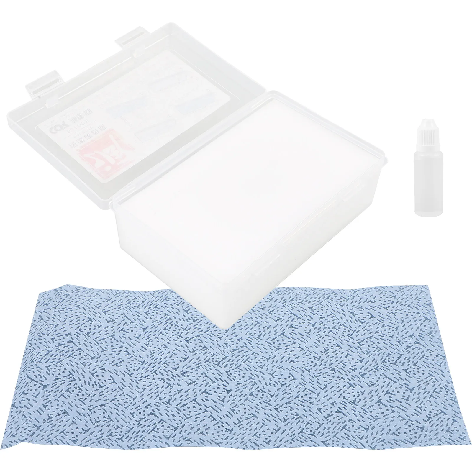 

Набор для хранения водных наклеек: портативный контейнер для замачивания с отсеком для инструментов для создания наклеек своими руками