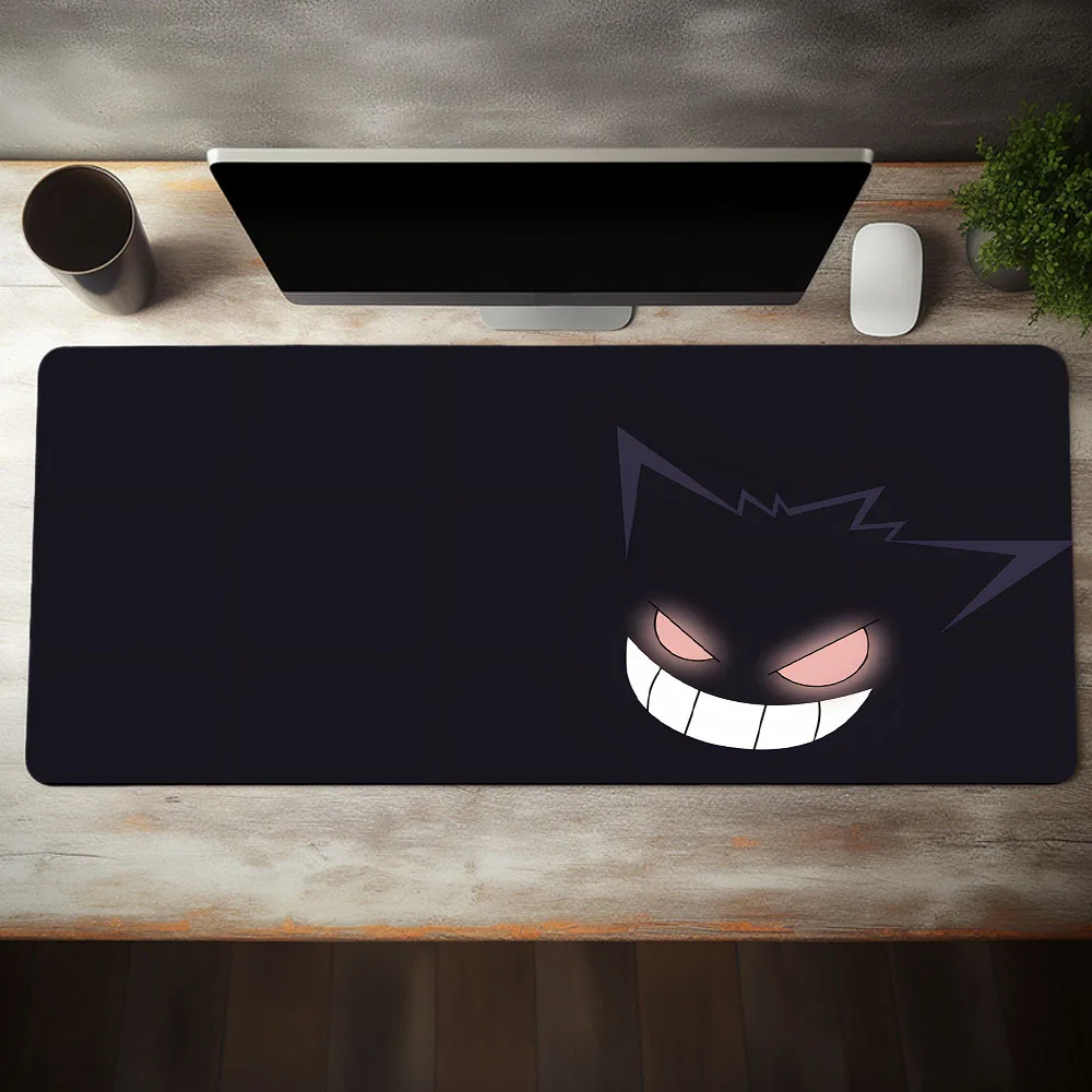 Horrible Cartoon Monster Pattern Large Gaming Mouse Pad E-Sports Office Desk Mat Keyboard Pad Non-Slip Computer Mouse Mat