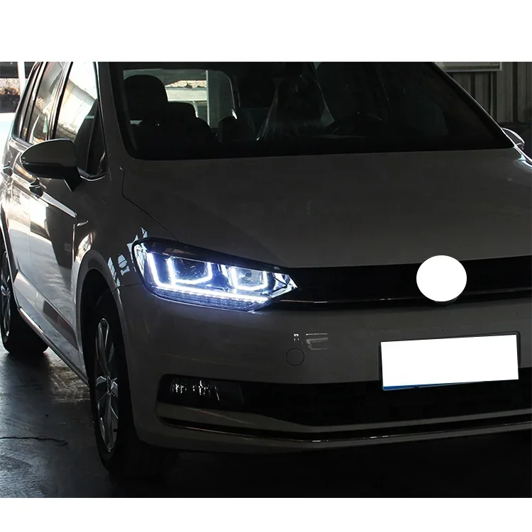 Fari di alta qualità Lampada DRL Lampada frontale per auto Faro a LED per VW Touran 2016-2019