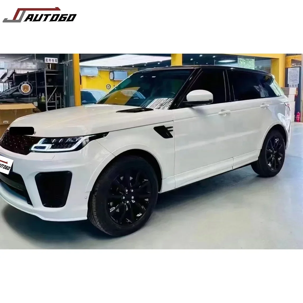 High Quality Body Kit For Land Range Rover Sport 2014-2017 L494 Change To 2020 SVR Style Front Rear Bumper Assy