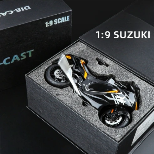 1: 9 Ducati V4S alloy car model simulation, locomotive lighting, sound effects, children's toys, birthday gift box