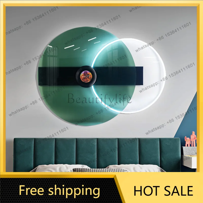 LJY Modern Simple Living Room Decorative Painting Bedroom Mural Acrylic Installation Painting