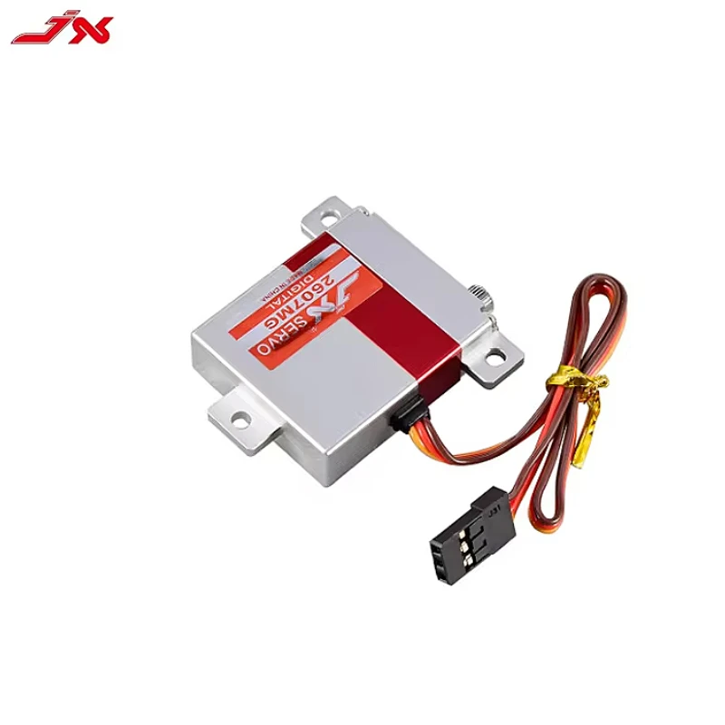 JX RC Servo PDI-2607MG 7.2kg 0.13sec Digital Full Metal Aluminium Case Wing Servos Motor For RC Drone Glider Dual Ball Bearing