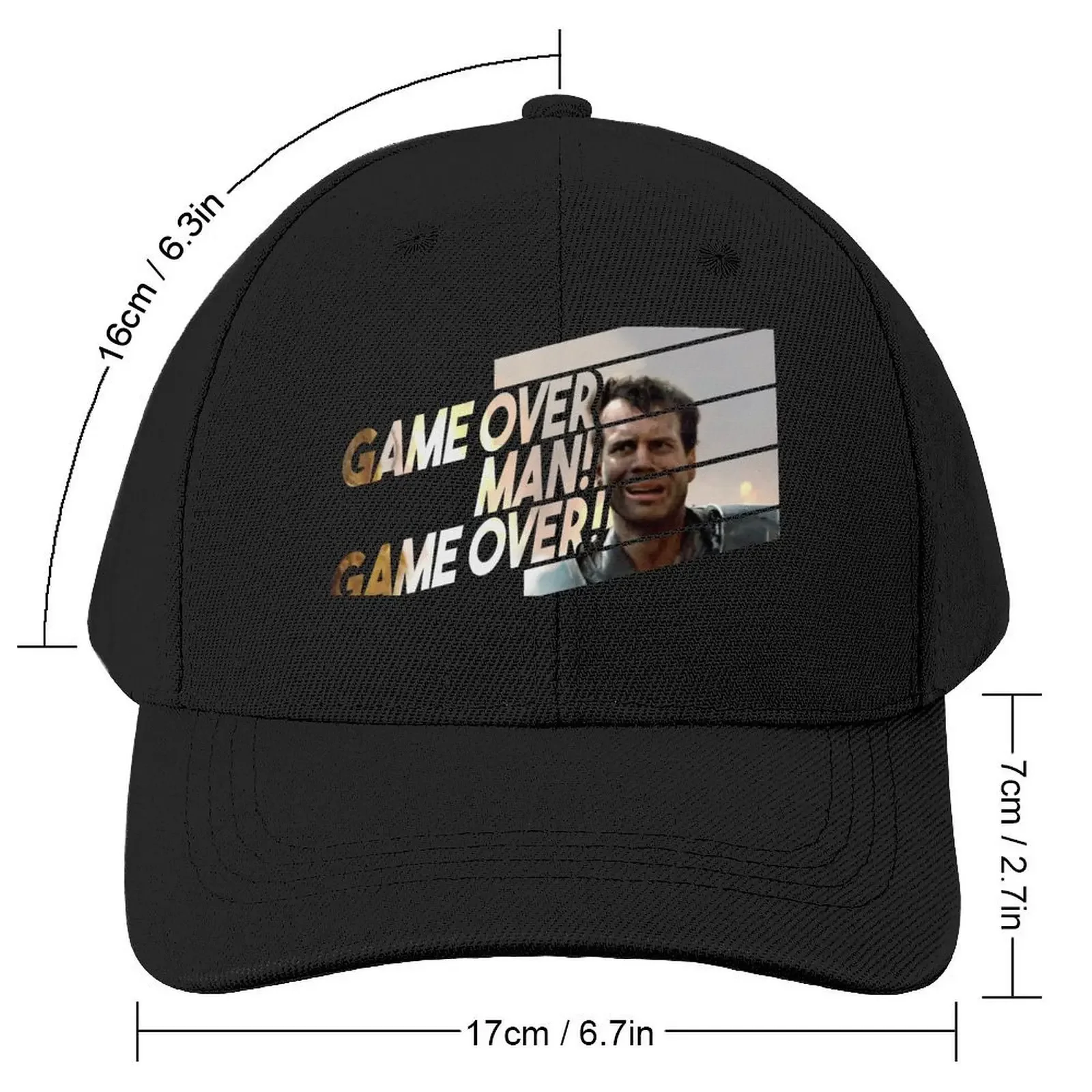 Private Hudson from Aliens: Game Over Man! Game Over! Baseball Cap beach hat Sunscreen Women Caps Men's