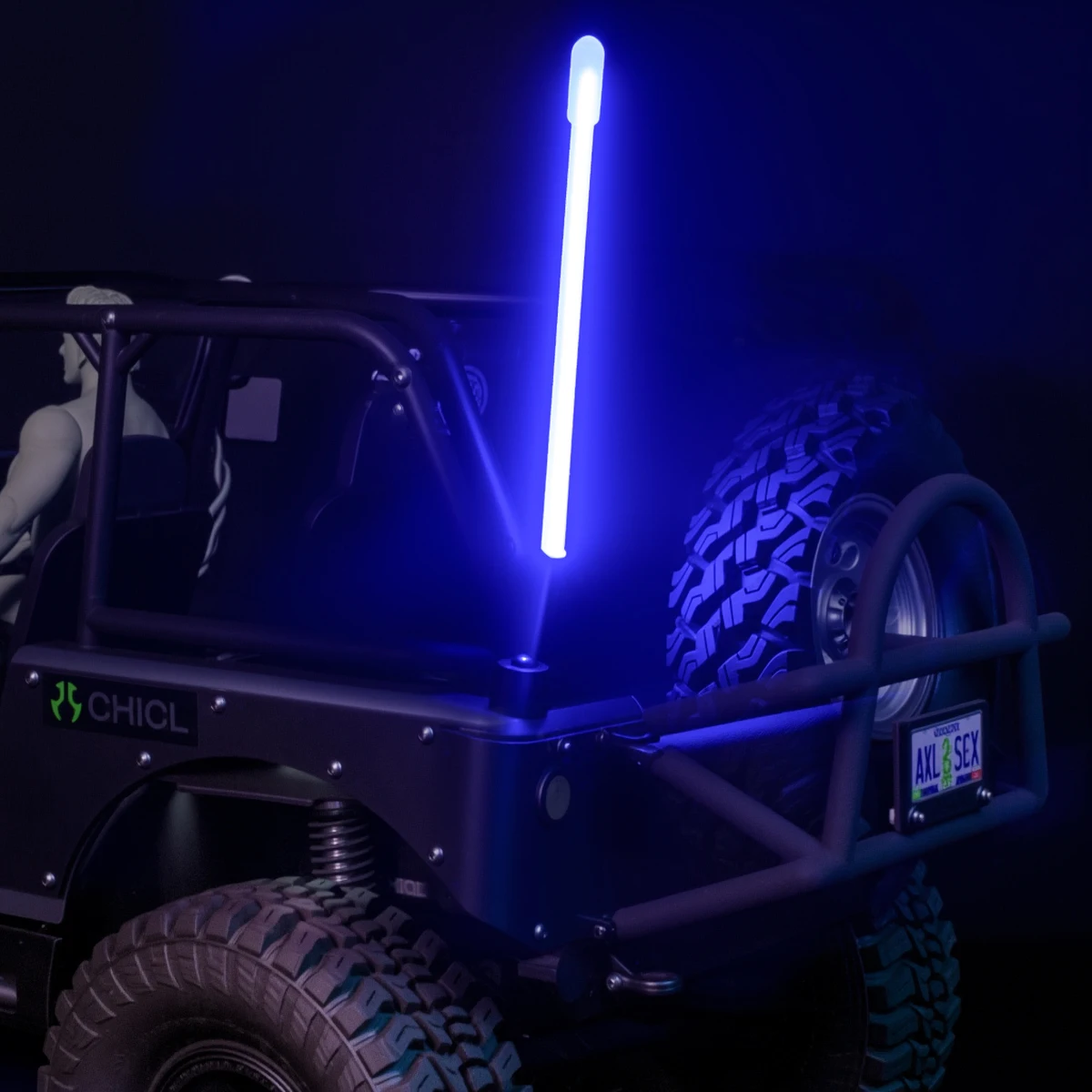 LED Rückleuchten Nacht Scheinwerfer Umgebungslicht für 1/10 1/8 RC Auto Axial SCX10 Traxxas TRX4 D90 Dekorieren Zubehör DIY – Detail 15