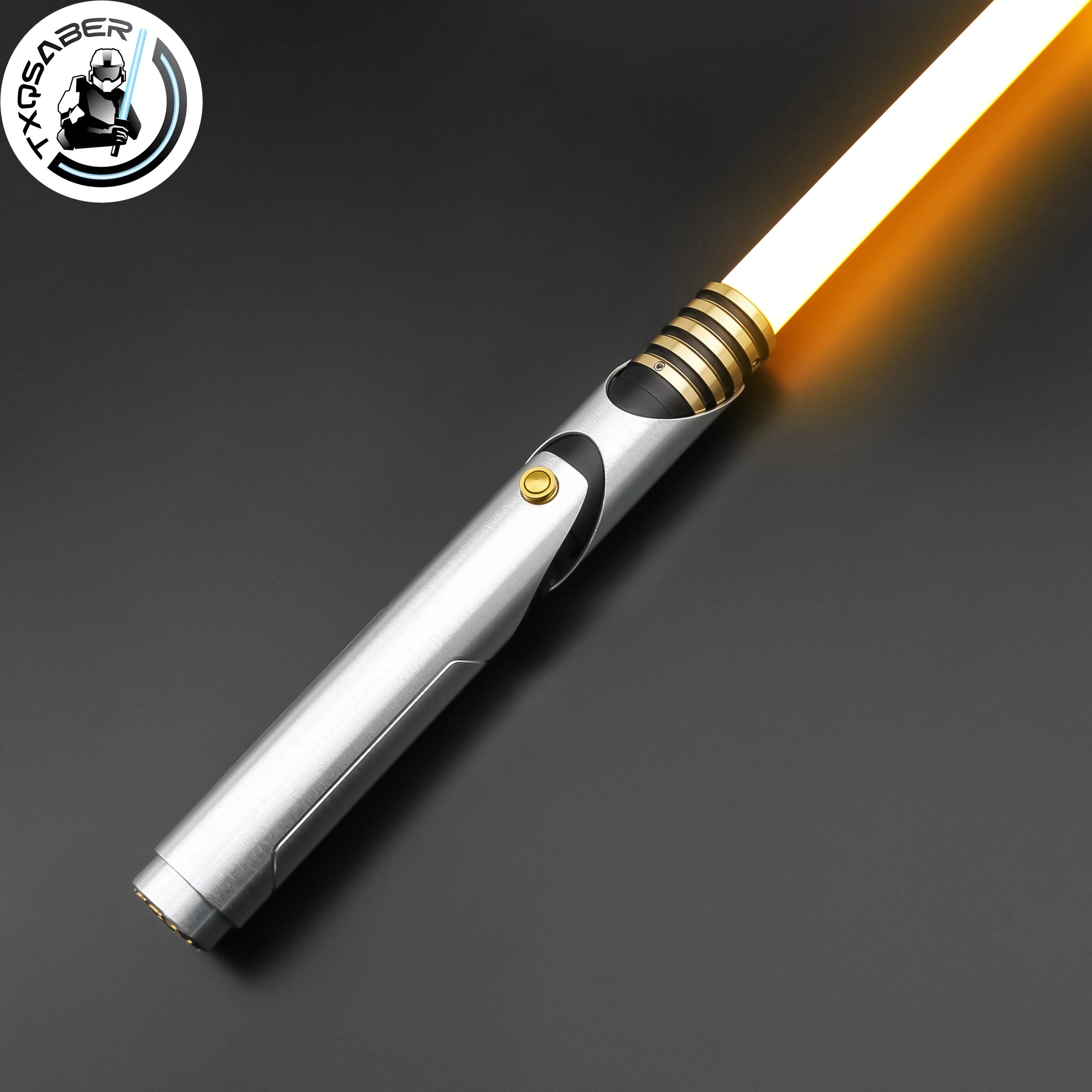 

TXQSABER Replica Depa Lightsaber SD RGB Noe Pixel Light Sword Metal Handle FOC Smooth Swing Blaster Laser Sword Toys for Cosplay