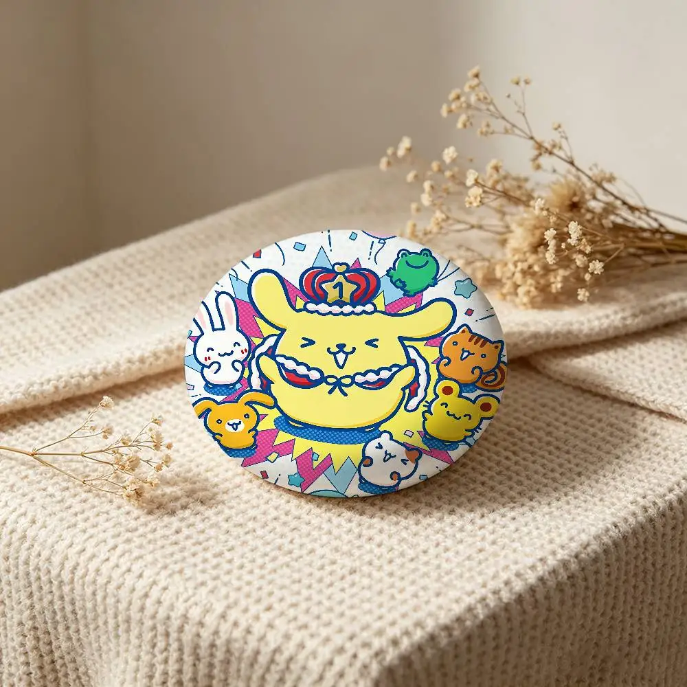 Anime P-Pompompurin-es Cartoon-Sternabzeichen, Broschen, Anstecknadeln, Zinnrequisiten, Weihnachtsgeschenke, Geburtstagsgeschenke – Detail 8