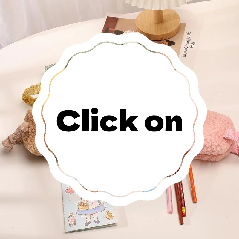 Plush Pencil Case Cute Cartoon Cute Cubs Storage Bag Cosmetic Bag INS Korean Stationery School Supplies