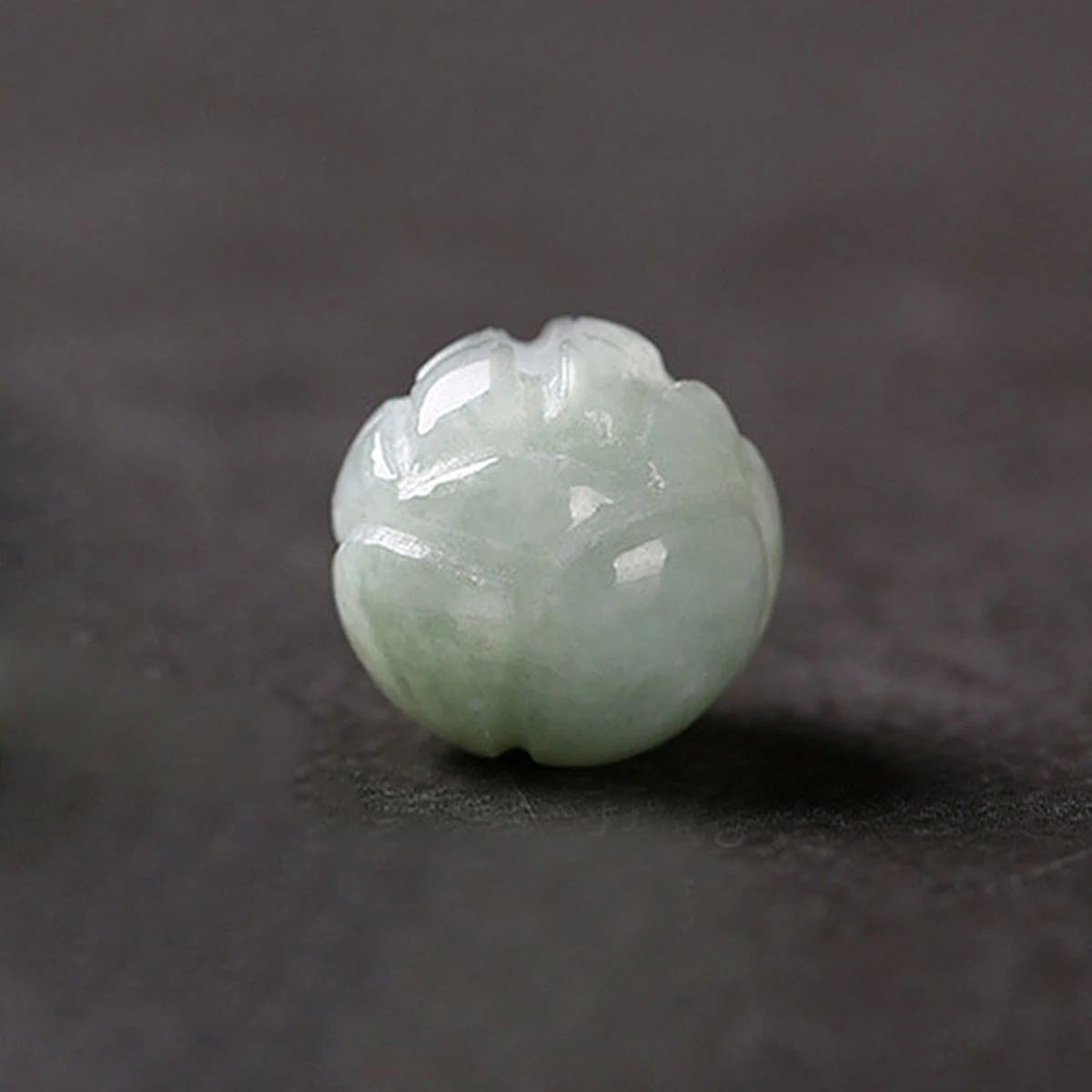 

1pc Jade Bead Accessories Pre-hole Lotus Carving Gemstone DIY Jewelry Making Craft Beads Earrings Necklaces