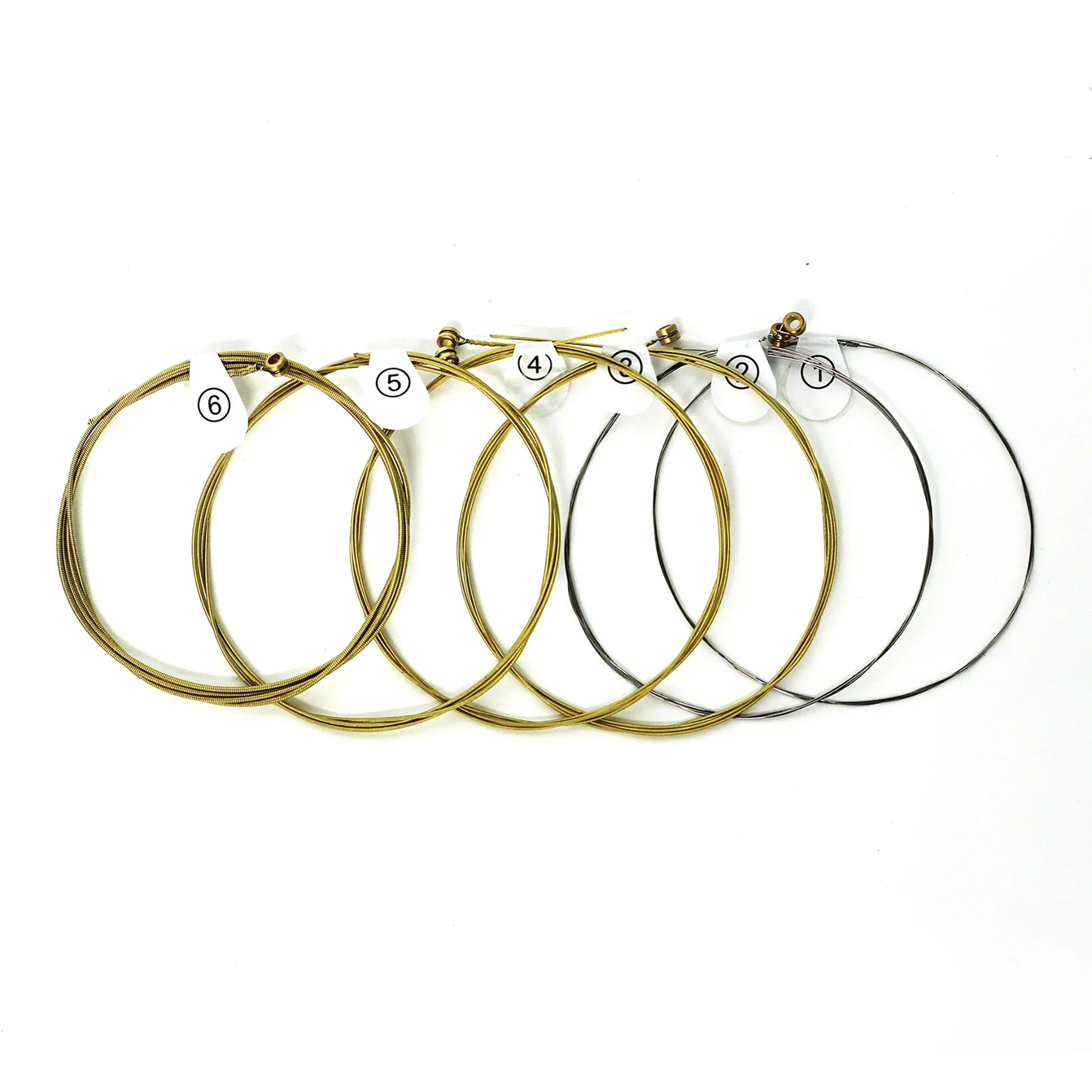 ZIKO DAG-010 سلاسل الغيتار الصوتية 6 قطعة/المجموعة الصلب الأساسية النحاس الجرح سلاسل الغيتار الصوتية أجزاء الغيتار وملحقاتها #4