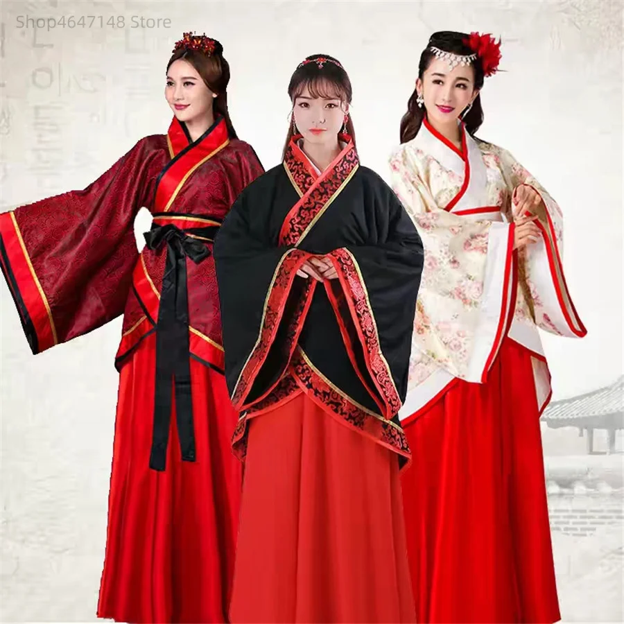 Vintage Tang Cosplay Man Clothing Costume Hanfu Men Suit Vestidos Stage Show Ancient Ladies Sets Chinese Couple Hanfu Women Set