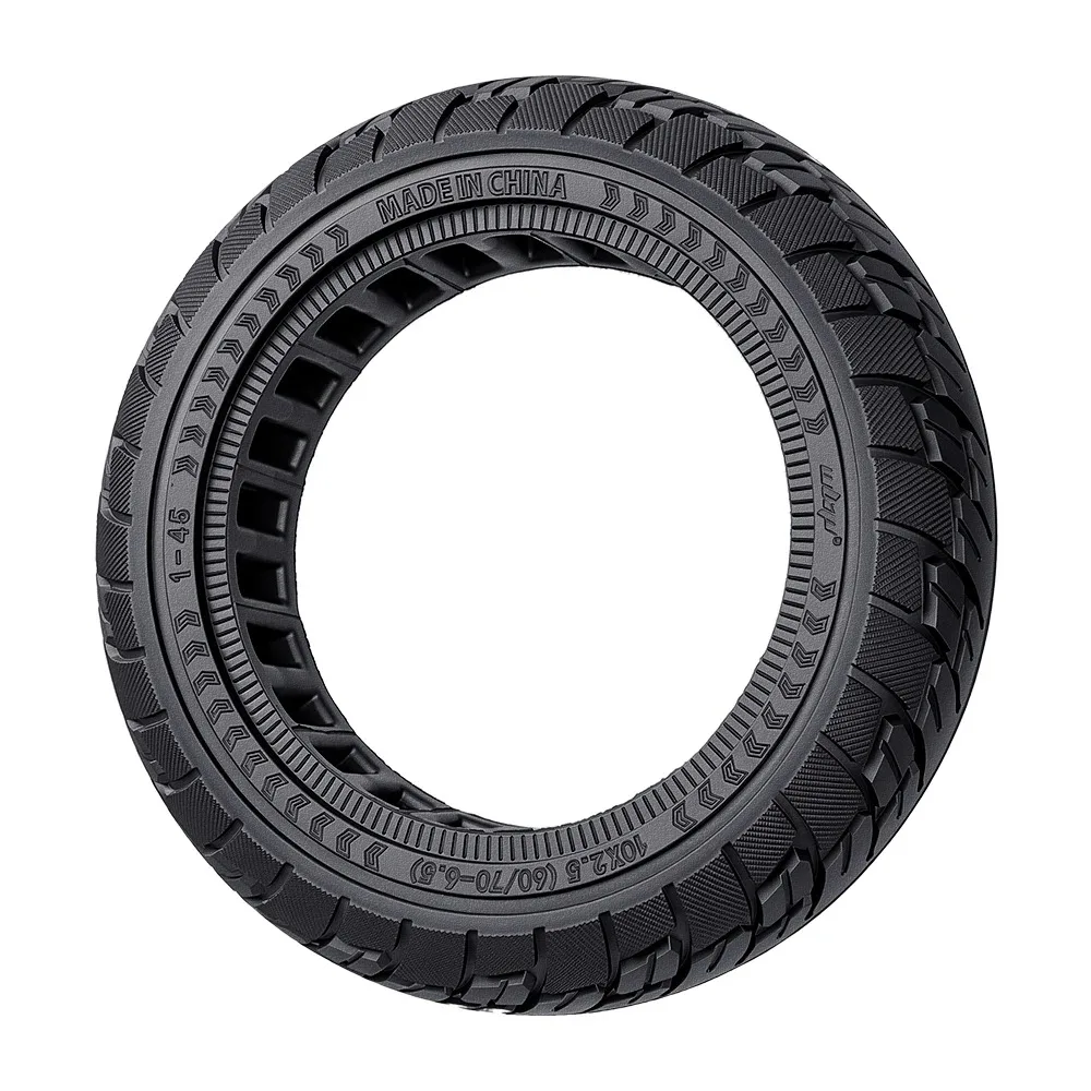 10x2.5 For honeycomb-Designed Solid Tire for Scooters Delivered Ready to Mount with No Inflation or Maintenance Required