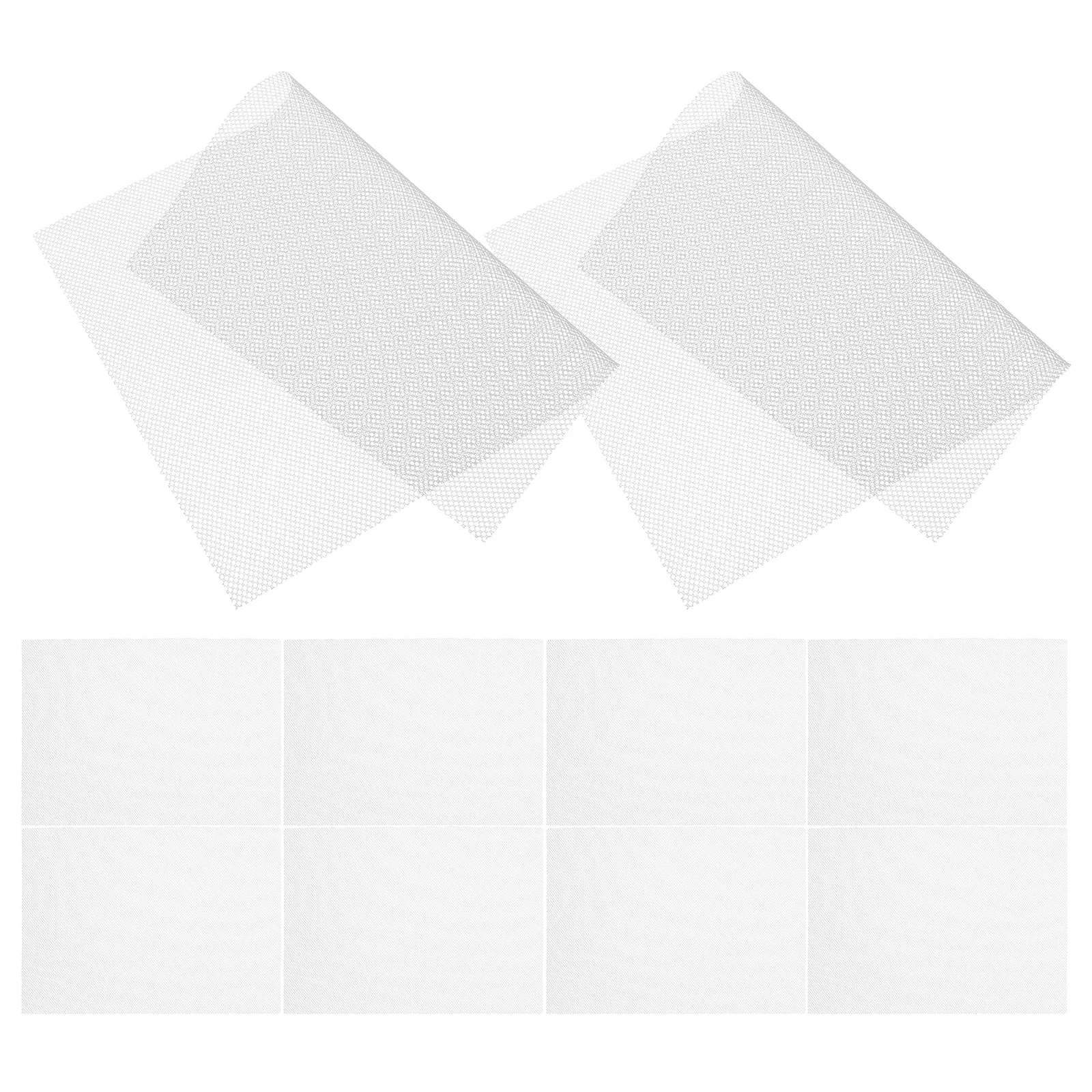

10pcs Fursuit Sheets Lightweight Breathable Mesh Fabric Mesh Crafts For Mask Making Sheet For Embroidery 11.79X8.45\