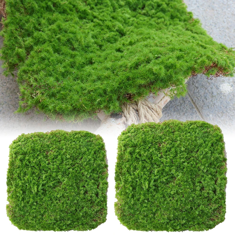 Artificial Plants Turf Moss Carpet Wall Turf Fake Green Grass Mat Decor For Home Floor Wedding Outdoor Garden Micro Landscape