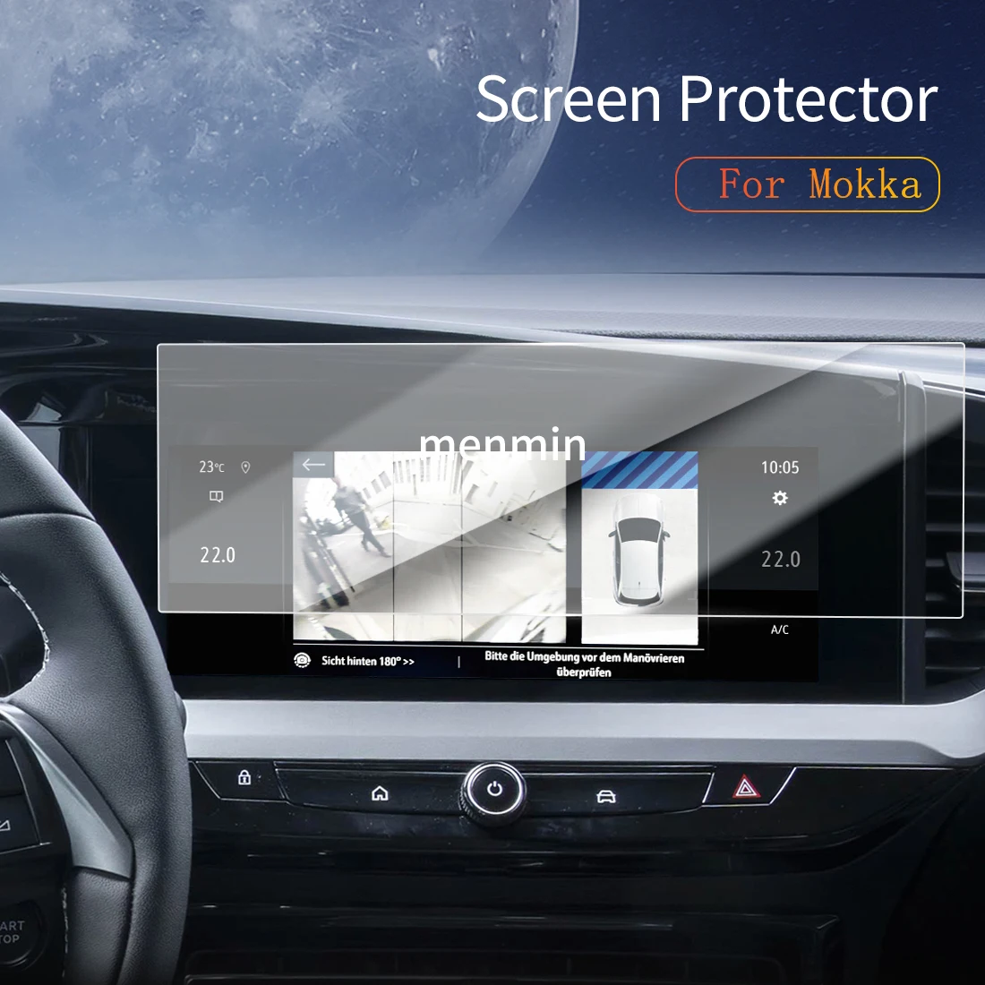 

Car Stickers Dash Carplay Mirror Screen Protector Display Tempered Glass Protective Film Vehicle For24 Opel Mokka