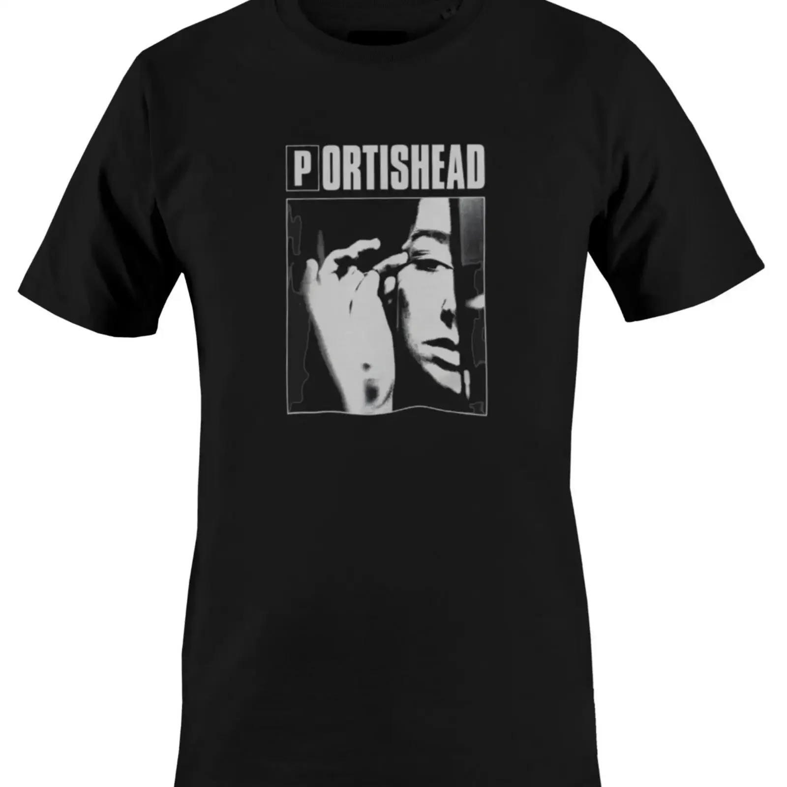 Portishead Print Herren T Shirt S M L XL 2 3 4 vintage Washed fashion Unisex Stretched streetwear graphic Soft Versatile