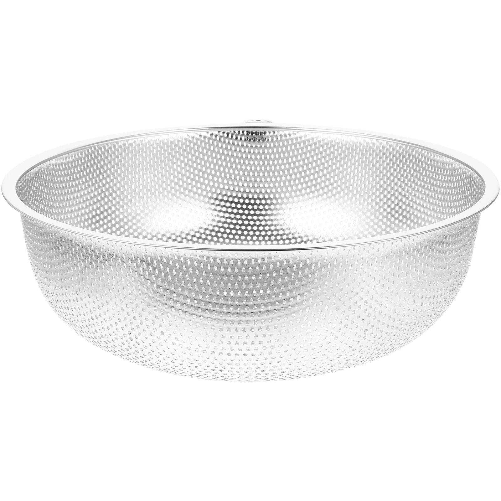 

Heavy Duty Stainless Steel Strainer Basket with Fine Mesh Drainage for Pasta Beans Potatoes Lettuce Fruits Vegetables Kitchen