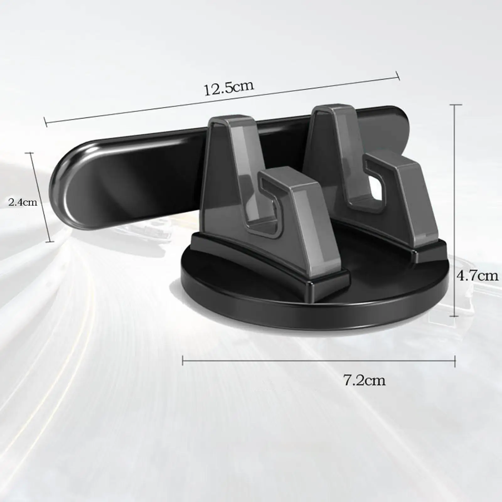 Numero di telefono per parcheggio temporaneo per auto Supporto per telefono Accessori interni per auto Girevole a 360 gradi per cruscotto della scrivania del parcheggio