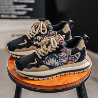 JY trend men's explosive platform low top sports casual shoes